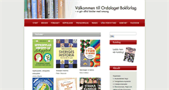 Desktop Screenshot of ordalaget.se
